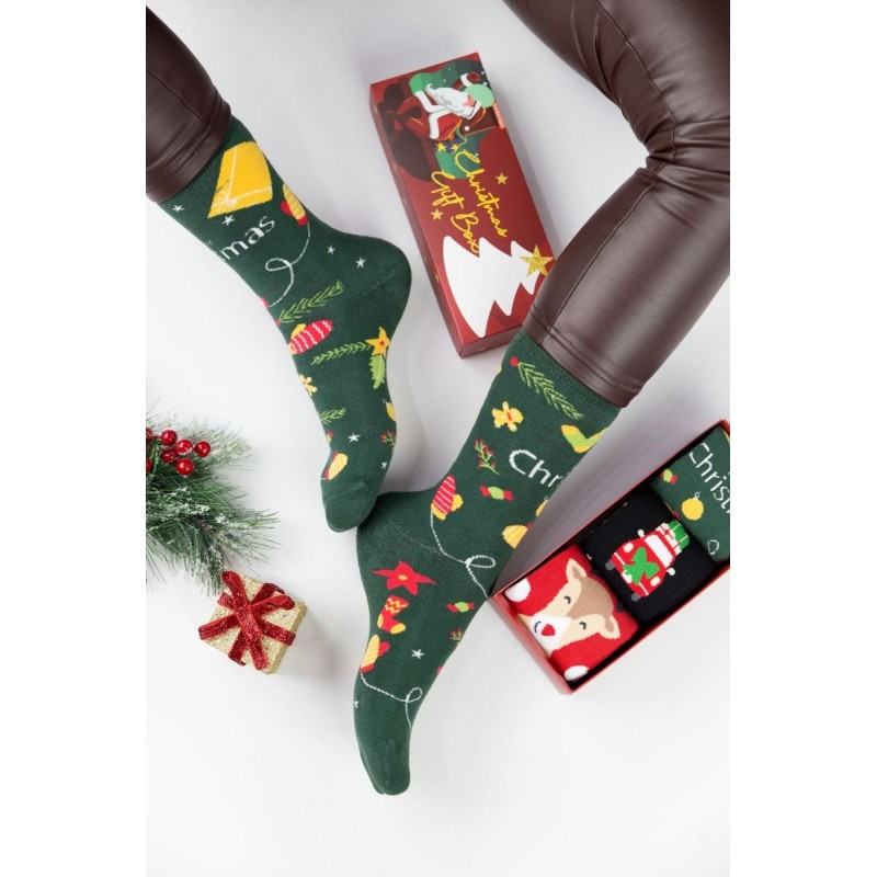 Soma Unisex Κάλτσες Christmas σετ 3 ζευγάρια Soma Unisex Κάλτσες Christmas σετ 3 ζευγάρια