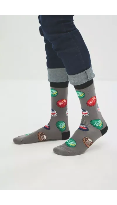 Soma Ανδρικές Κάλτσες με σχέδια SOFT DRINKS