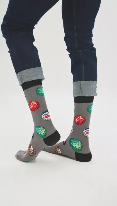 Soma Ανδρικές Κάλτσες με σχέδια SOFT DRINKS