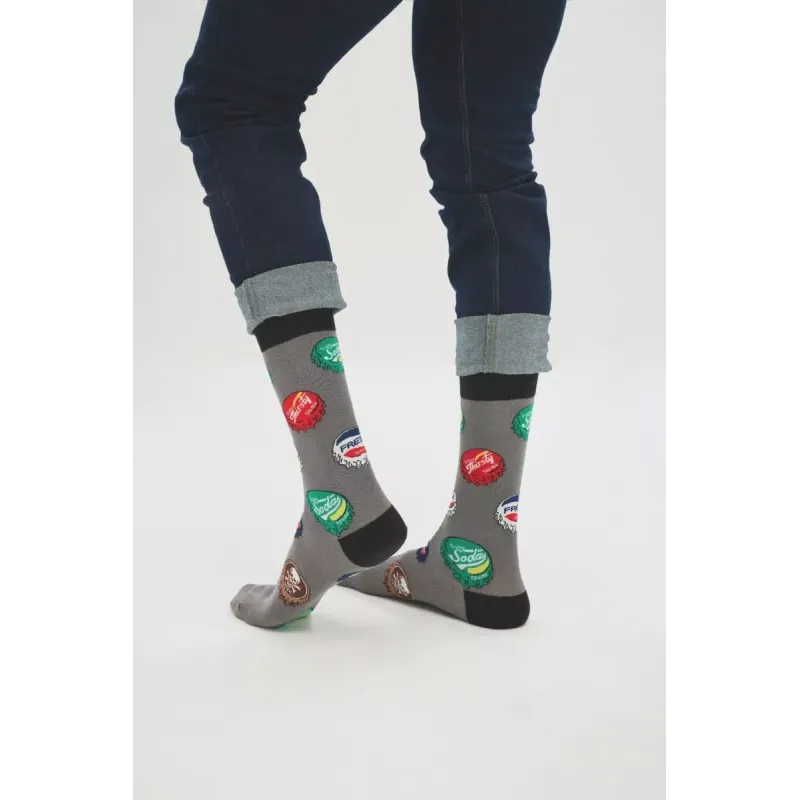Soma Ανδρικές Κάλτσες με σχέδια SOFT DRINKS Soma Ανδρικές Κάλτσες με σχέδια SOFT DRINKS