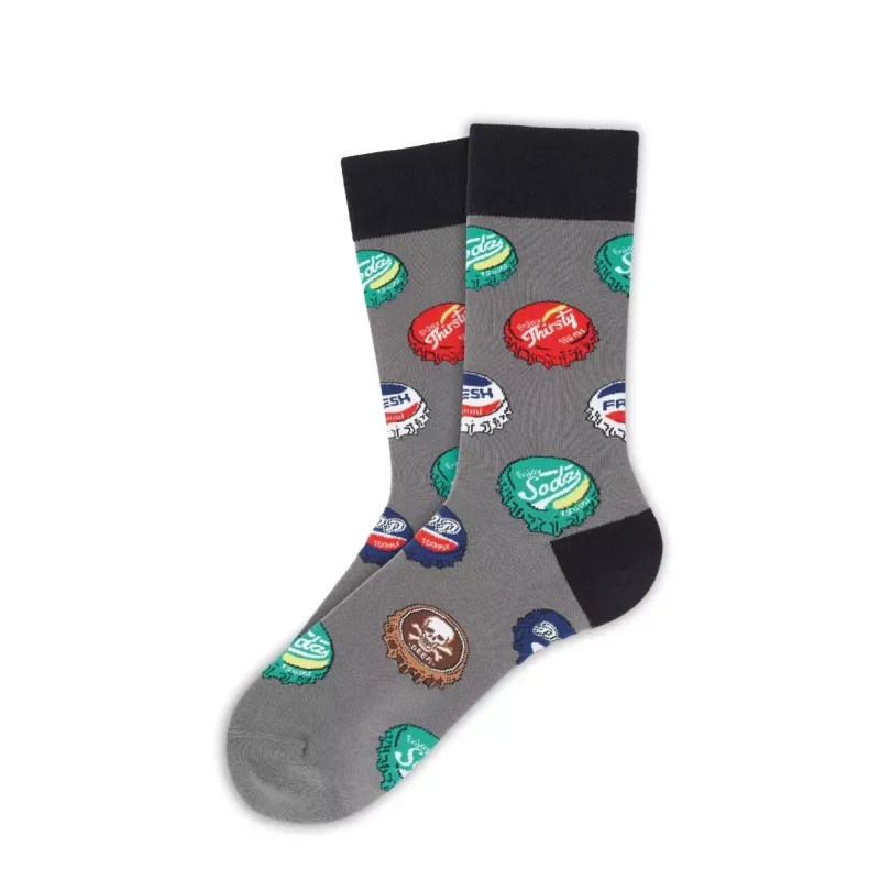 Soma Ανδρικές Κάλτσες με σχέδια SOFT DRINKS Soma Ανδρικές Κάλτσες με σχέδια SOFT DRINKS