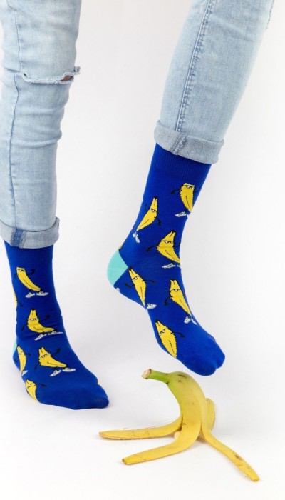 Crazy Socks Κάλτσες  με σχέδια Banana