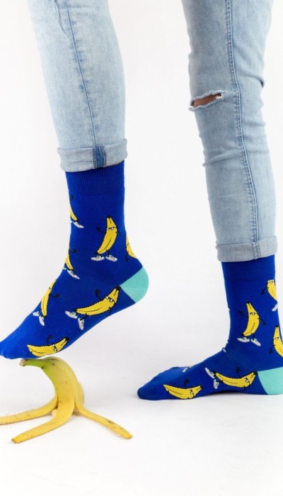Crazy Socks Κάλτσες  με σχέδια Banana