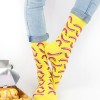 Crazy Socks Κάλτσες με σχέδια Hot dog Crazy Socks Κάλτσες με σχέδια Hot dog