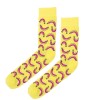 Crazy Socks Κάλτσες με σχέδια Hot dog Crazy Socks Κάλτσες με σχέδια Hot dog
