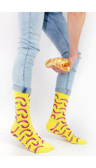 Crazy Socks Κάλτσες  με σχέδια Hot dog