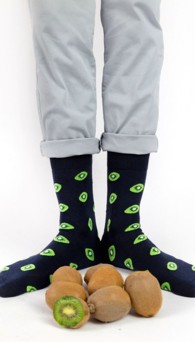 Crazy Socks Κάλτσες  με σχέδια KIWI