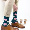 Crazy Socks Κάλτσες με σχέδια Green Donuts Crazy Socks Κάλτσες με σχέδια Green Donuts