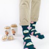 Crazy Socks Κάλτσες με σχέδια Green Donuts Crazy Socks Κάλτσες με σχέδια Green Donuts