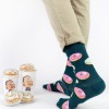 Crazy Socks Κάλτσες με σχέδια Green Donuts Crazy Socks Κάλτσες με σχέδια Green Donuts