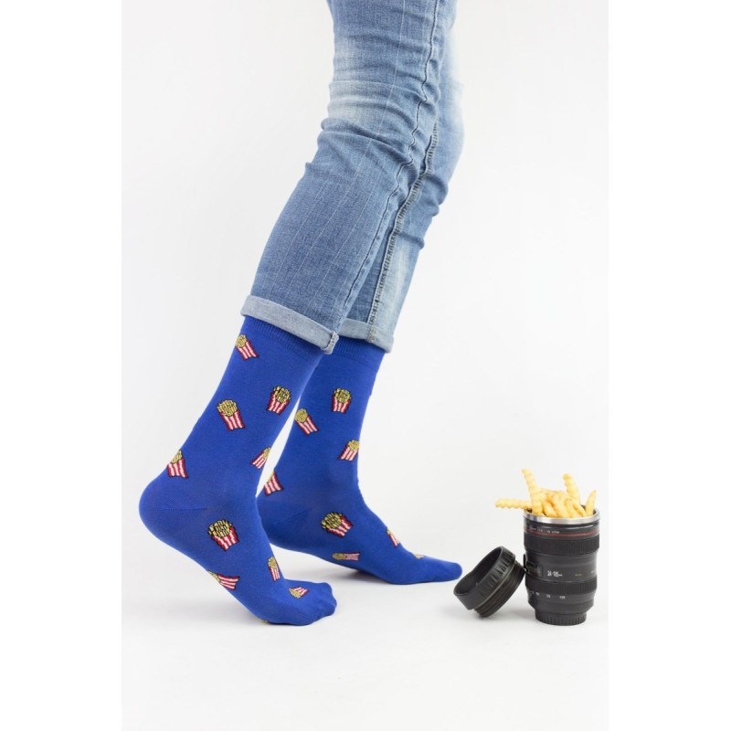 John Frank Ανδρικές Fashion Κάλτσες Fries John Frank Ανδρικές Fashion Κάλτσες Fries