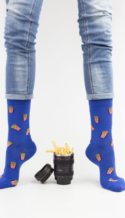 John Frank Ανδρικές Fashion Κάλτσες Fries