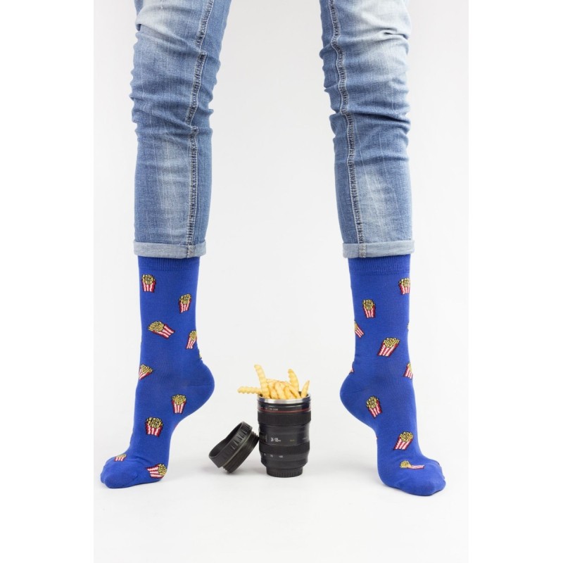 John Frank Ανδρικές Fashion Κάλτσες Fries John Frank Ανδρικές Fashion Κάλτσες Fries