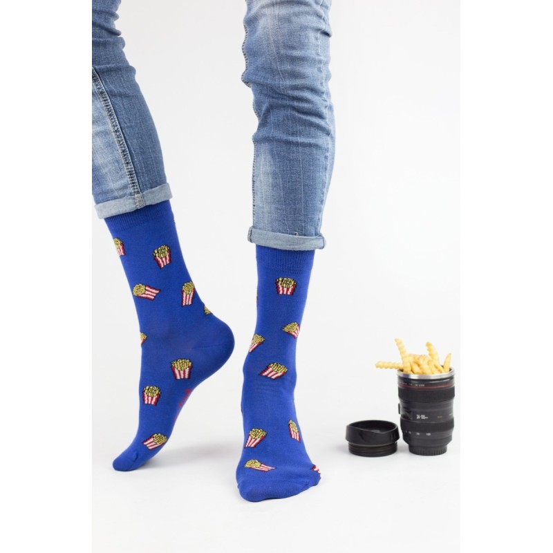 John Frank Ανδρικές Fashion Κάλτσες Fries John Frank Ανδρικές Fashion Κάλτσες Fries