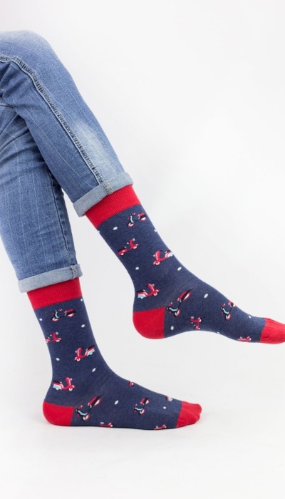 John Frank Ανδρικές Fashion Κάλτσες SCOOTER