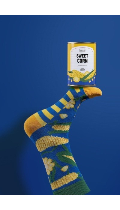 Soxo Unisex Κάλτσες Sweet corn