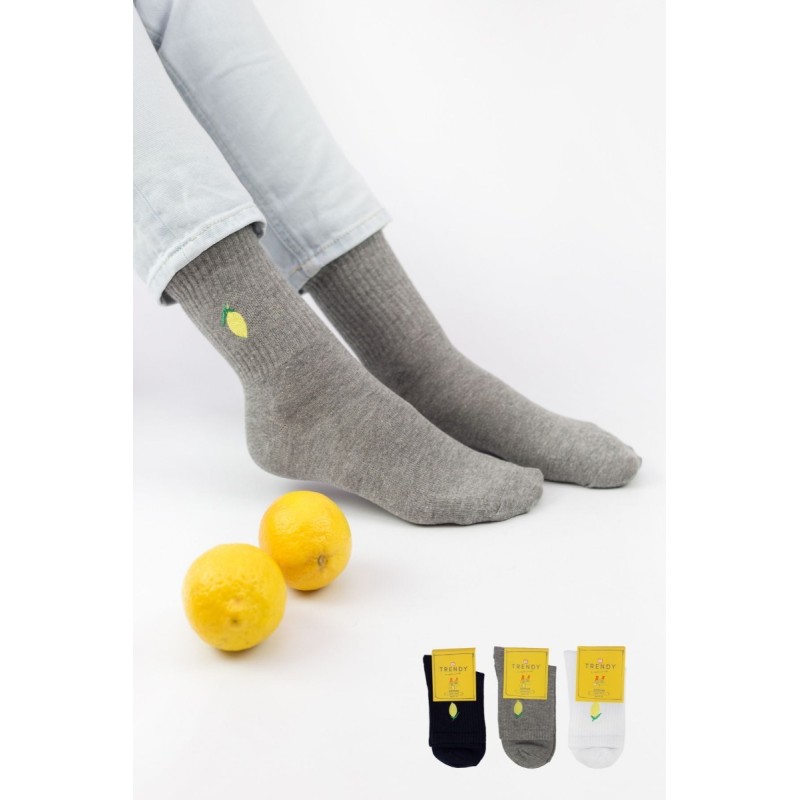 Trendy Γυναικείες Κάλτσες Lemon 3Ζεύγη Trendy Γυναικείες Κάλτσες Lemon 3Ζεύγη