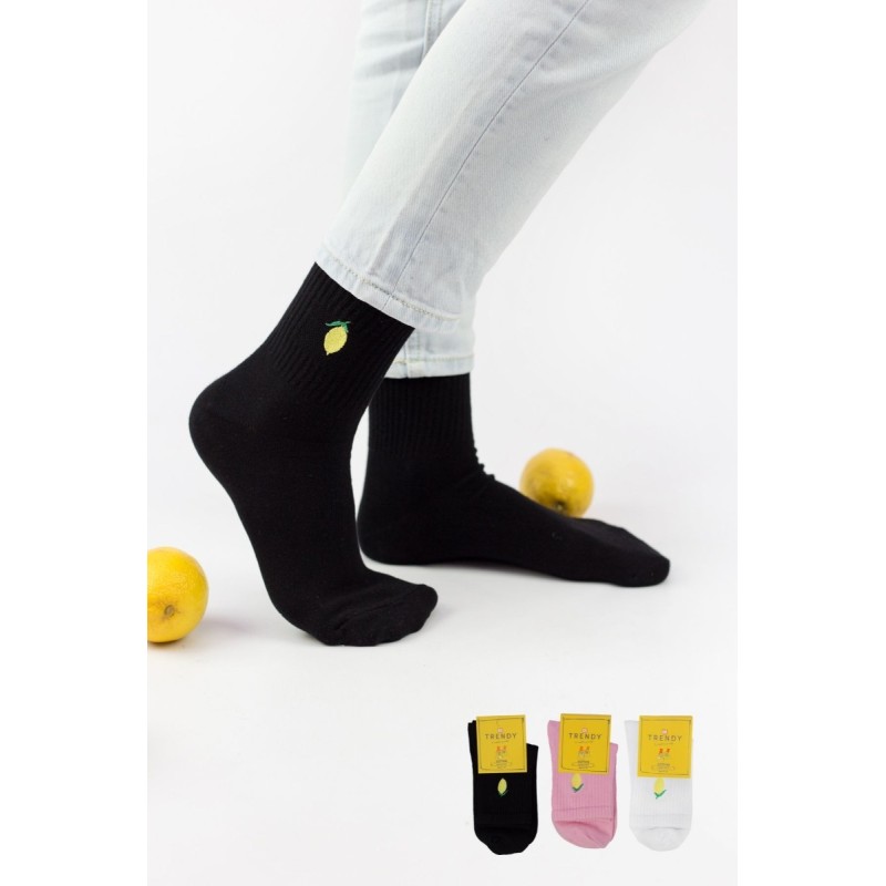 Trendy Γυναικείες Κάλτσες Lemon 3Ζεύγη Trendy Γυναικείες Κάλτσες Lemon 3Ζεύγη