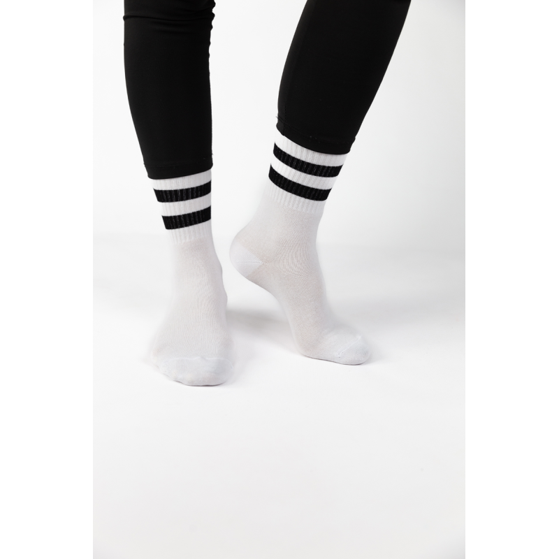 Design Unisex Κάλτσες Black stripes