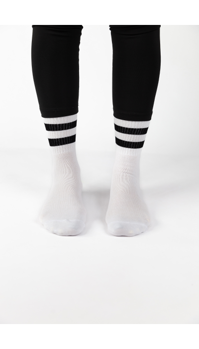 Design Unisex Κάλτσες Black stripes