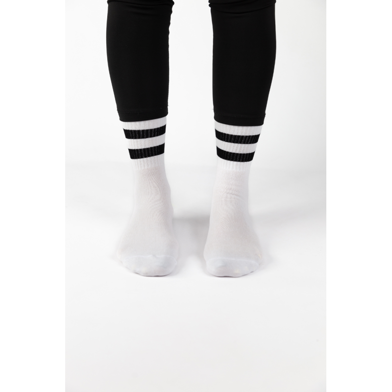 Design Unisex Κάλτσες Black stripes