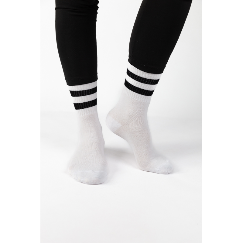 Design Unisex Κάλτσες Black stripes