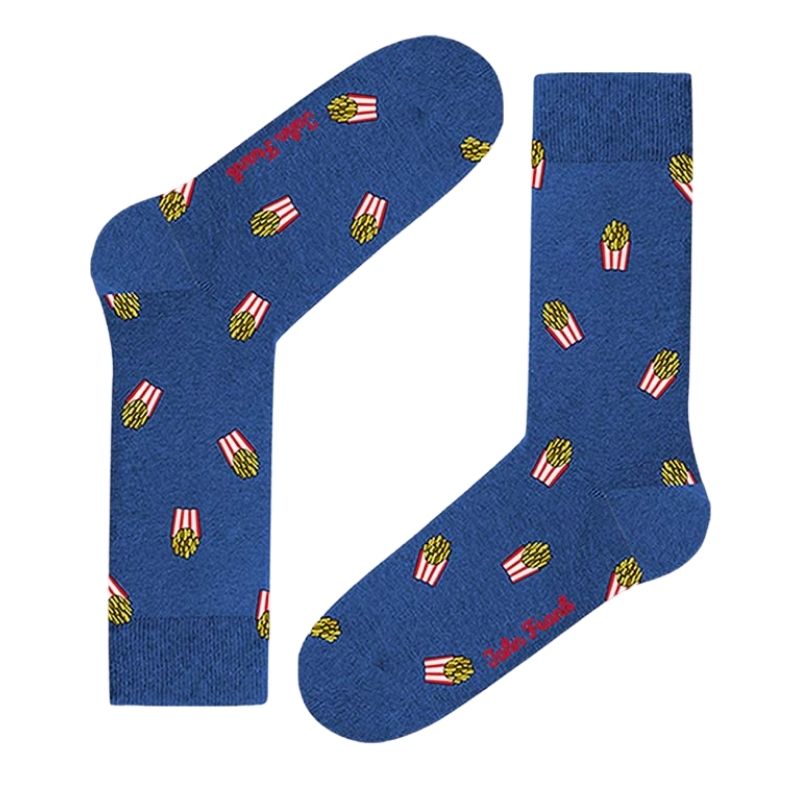 John Frank Ανδρικές Fashion Κάλτσες Fries John Frank Ανδρικές Fashion Κάλτσες Fries