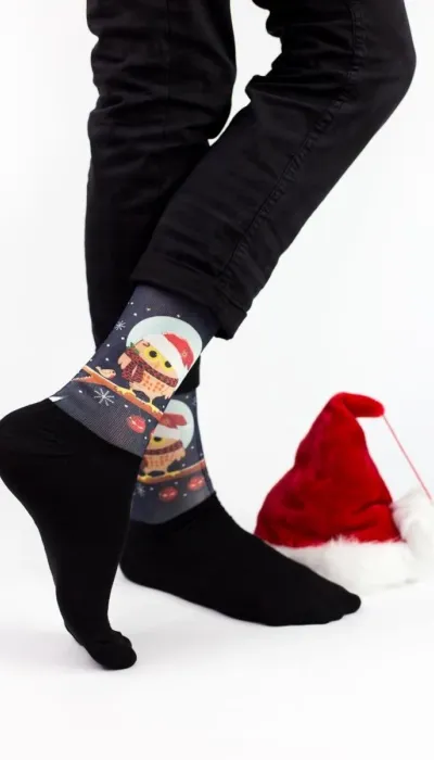 Trendy Κάλτσες Christmas Owl