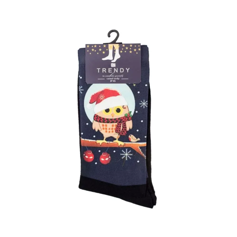 Trendy Κάλτσες Christmas Owl