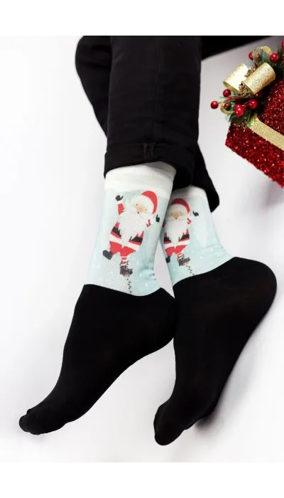 Trendy Κάλτσες Christmas Dancing Santa