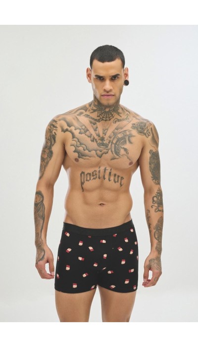 Soma Ανδρικά Boxers CHOCOLATE Βαμβακερά 2 τεμάχια