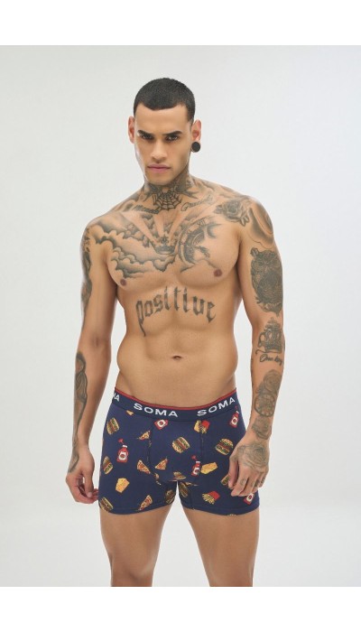 Soma Ανδρικό Boxer με σχέδια KETCHUP Βαμβακερό