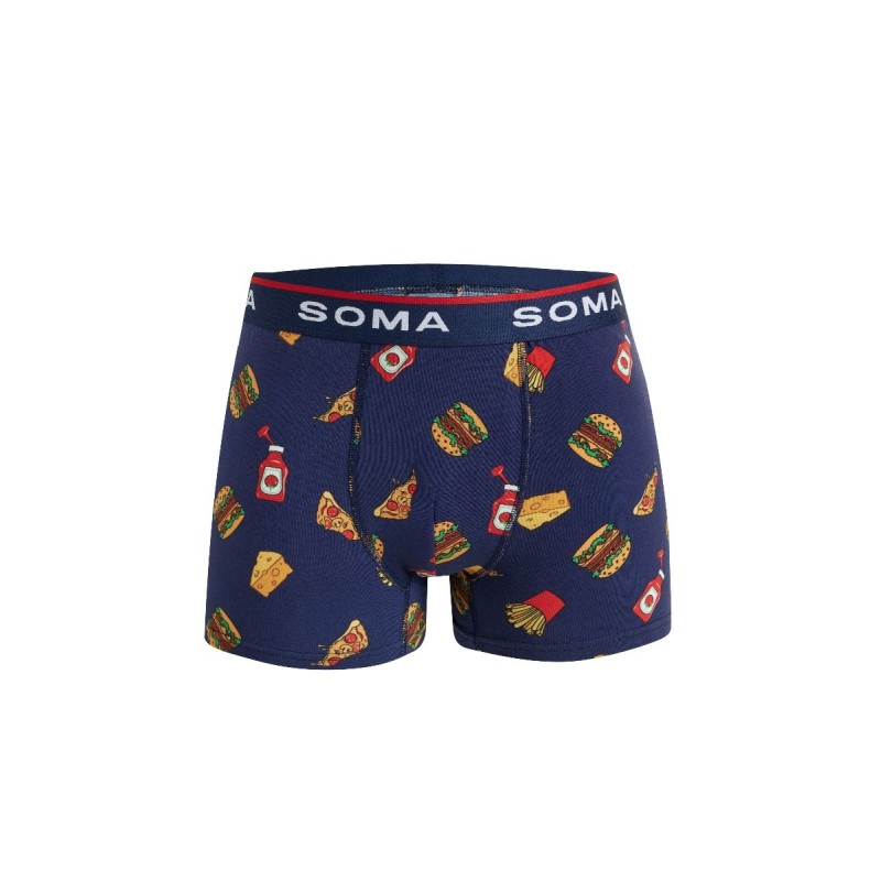 Soma Ανδρικό Boxer με σχέδια KETCHUP Βαμβακερό Soma Ανδρικό Boxer με σχέδια KETCHUP Βαμβακερό