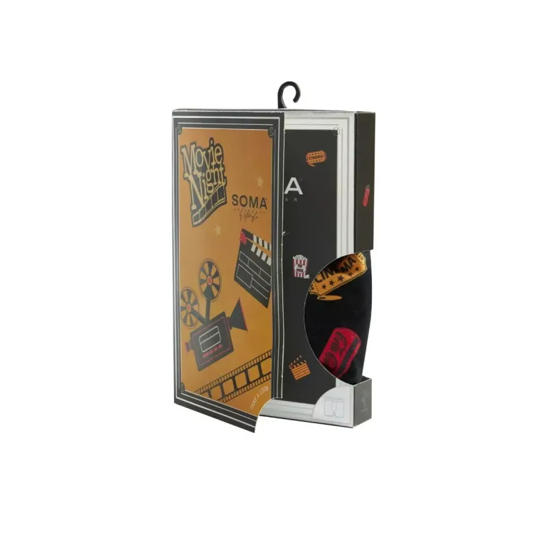 Soma Ανδρικό Boxer με σχέδια CINEMA Βαμβακερό