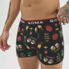 Soma Ανδρικό Boxer με σχέδια CHEERS & DRINKS Βαμβακερό Soma Ανδρικό Boxer με σχέδια CHEERS & DRINKS Βαμβακερό