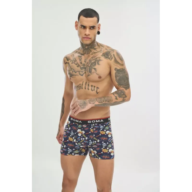Soma Ανδρικό Boxer BOOM Βαμβακερό