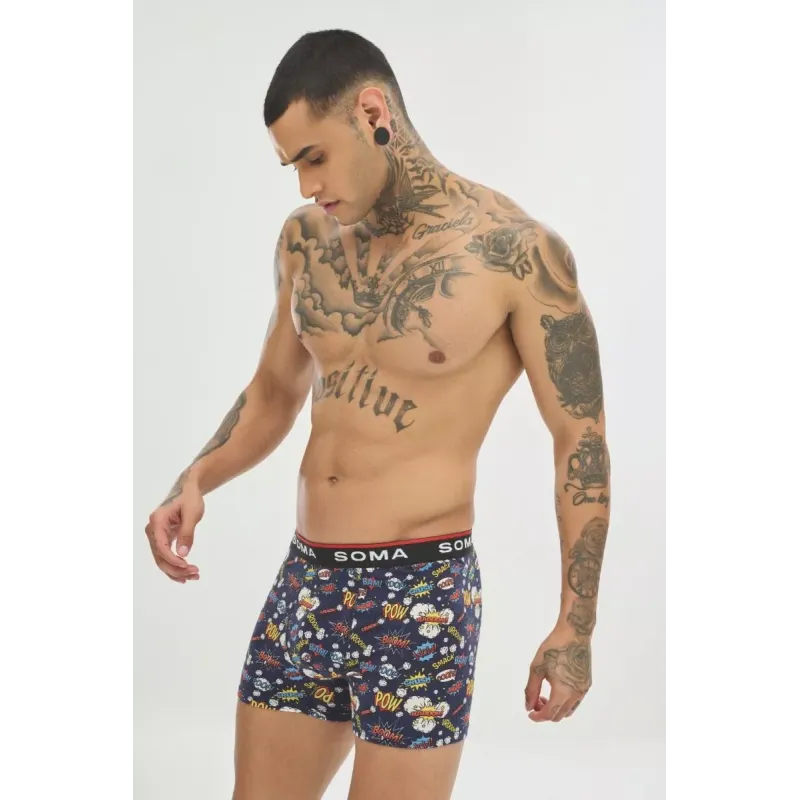 Soma Ανδρικό Boxer BOOM Βαμβακερό