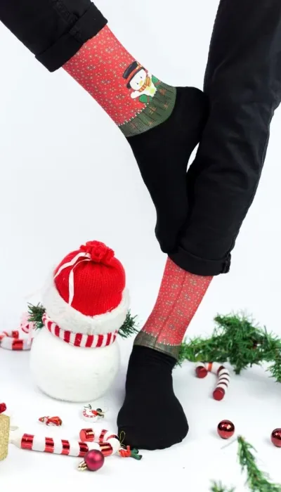 Trendy Κάλτσες Christmas Baby Snowman