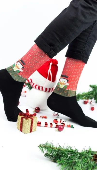 Trendy Κάλτσες Christmas Baby Snowman