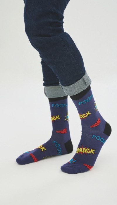 Soma Ανδρικές Κάλτσες με σχέδια BOOM