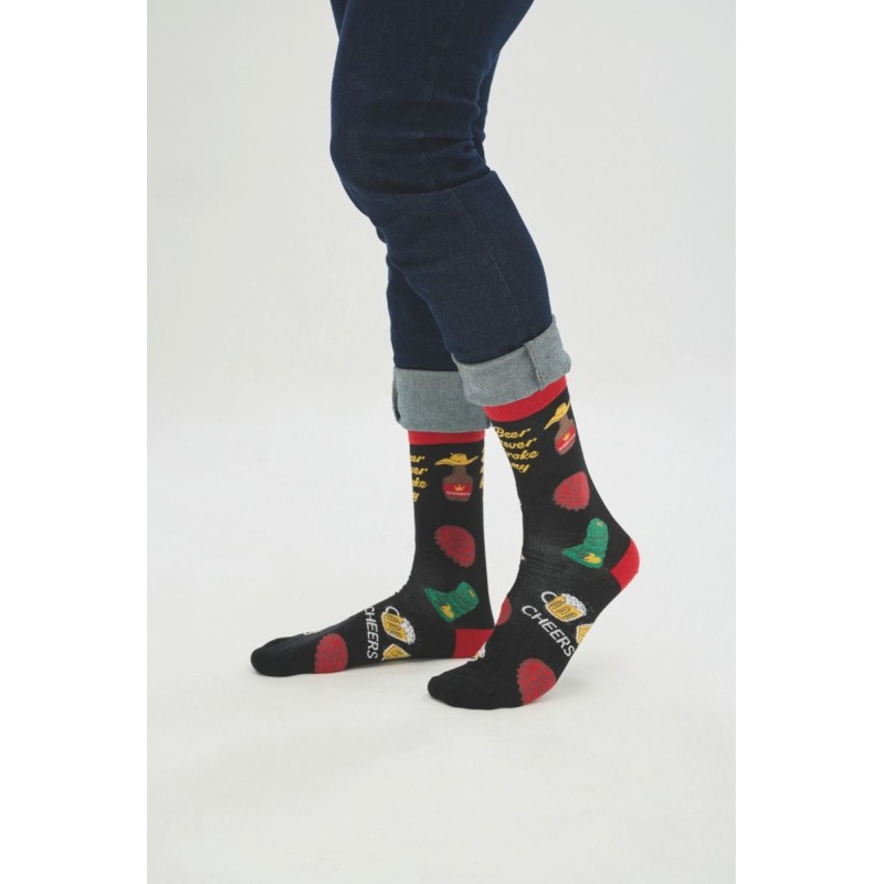 Soma Ανδρικές Κάλτσες με σχέδια CHEERS & DRINKS