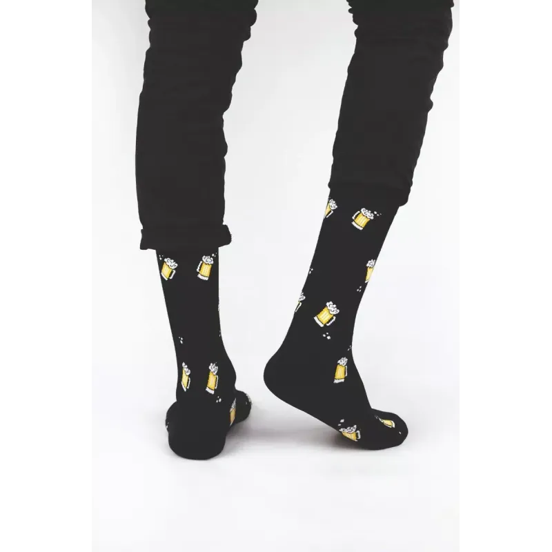Soma Ανδρικές Κάλτσες με σχέδια DRINK BEER Soma Ανδρικές Κάλτσες με σχέδια DRINK BEER