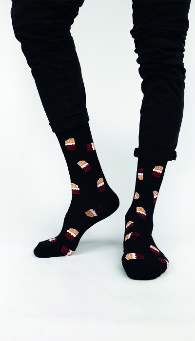 Soma Ανδρικές Κάλτσες με σχέδια CHOCOLATE