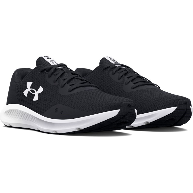 UnderArmour Γυναικεία Αθλητικά παπούτσια για τρέξιμο Charged Pursuit 3 μαύρα UnderArmour Γυναικεία Αθλητικά παπούτσια για τρέξιμο Charged Pursuit 3 μαύρα