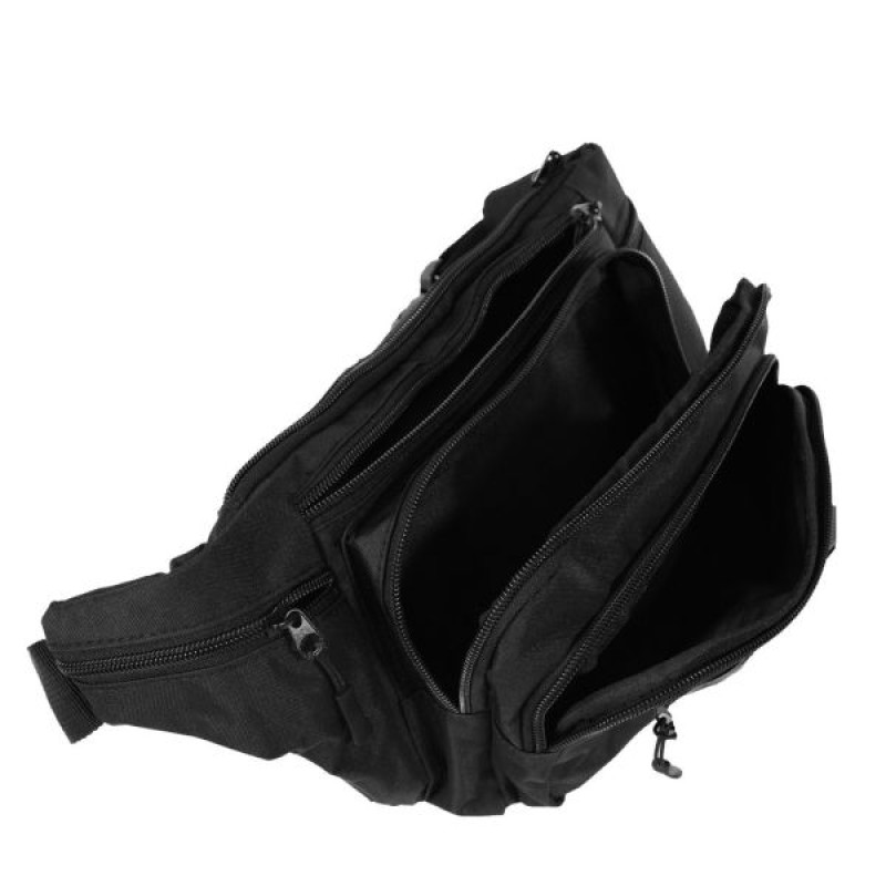 Diplomat Ανδρικό τσαντάκι μέσης με θήκες μαύρο Diplomat Ανδρικό τσαντάκι μέσης με θήκες μαύρο