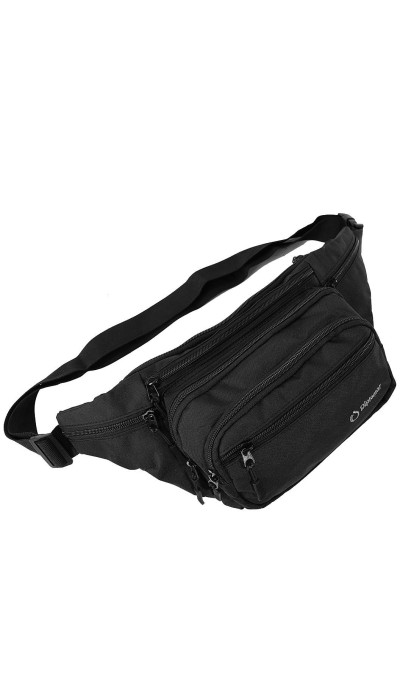 Diplomat Ανδρικό τσαντάκι μέσης με  θήκες μαύρο