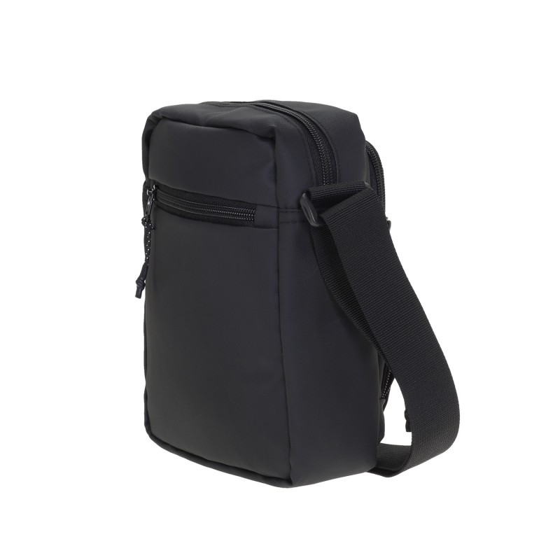 Diplomat Ανδρικό τσαντάκι χιαστί μαύρο