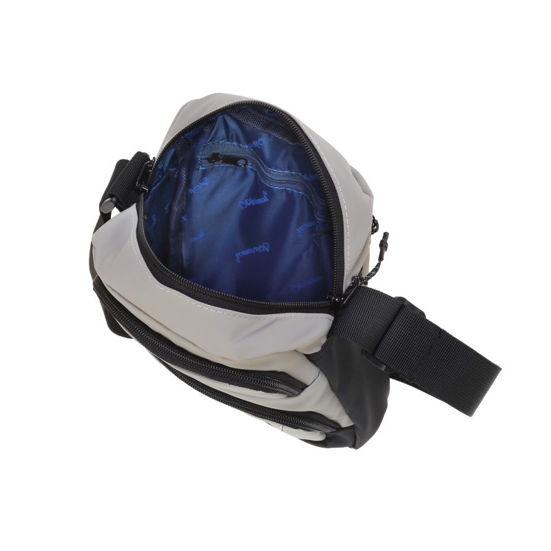 Diplomat Ανδρικό τσαντάκι χιαστί γκρι