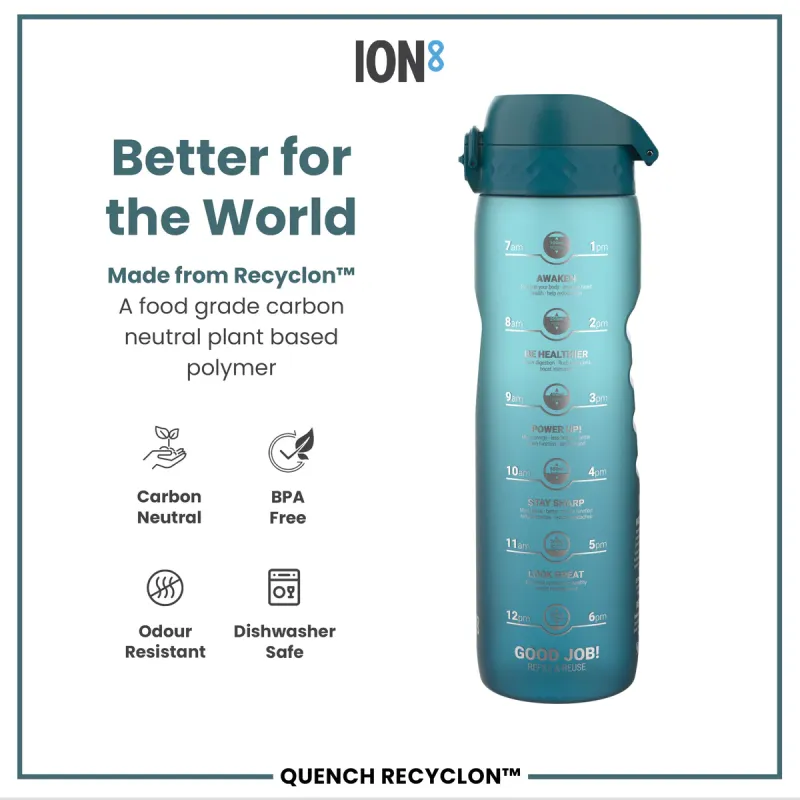 Ion8 Παγούρι Recyclon 1t  πράσινο