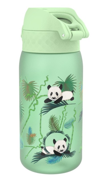 Ion8 Παιδικό Πλαστικό Παγούρι 350ml Panda - Χωρίς Διαρροές & BPA Free